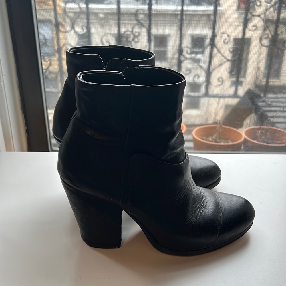Rag & Bone Black Boots Sz 38.5 / 8.5